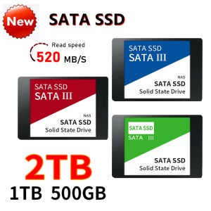 2026년형 OEM 하드 드라이브 1TB 2TB 고속 SSD 하드 드라이브, SATA3 2.5인치 내장 SSD 드라이브 4TB TLC 500MB/s 노트북 및 데스크탑용