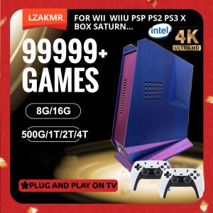 레트로 게임 박스 G3 (99,999개 이상의 게임 및 2/4TB 게임 시스템 탑재, 윈도우 11 및 바토세라 지원, PS2, PSP, Wii 호환)