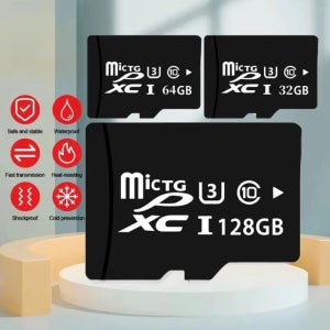 메모리 카드 고속 C10 SD 카드 128GB 64GB 32GB U3 A2 플래시 메모리 카드 마이크로 타르헤타 SD 카메라용