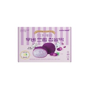 쿠캣 우베 크림 찹쌀떡 240g 6입 2팩