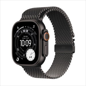 [롯데백화점] Apple [매장 픽업] 애플워치 울트라 3 49mm 블랙 티타늄, 밀레니즈 루프 LE1220167004