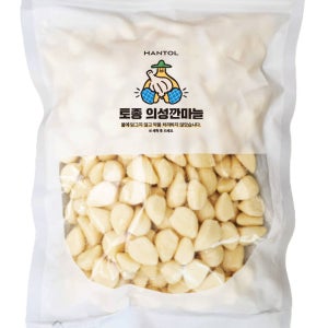 (농할) 국내산 깐마늘 하 1kg[토종 의성 깐마늘 하 1kg]