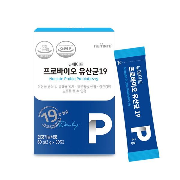 뉴메이트 프로바이오 유산균19 제품 이미지