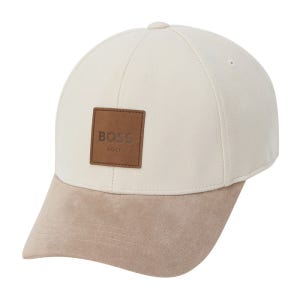 보스골프 스웨이드 볼캡 MAN CAMEL