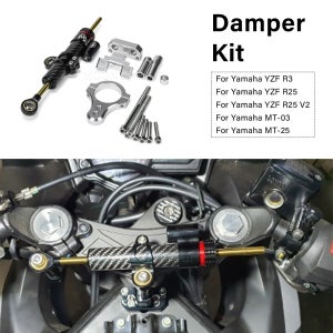 충격 댐퍼 브래킷, 야마하 YZF R3 YZF R25 MT-03 MT-25 MT03 MT25 2015 2016 스티어링 스태빌라이저 마운트 키트 액세서리