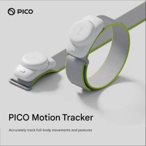 PICO 모션 트래커 전신 추적 6DoF 발목 센서 (PICO 4 Ultra, PICO 4 PC VR 게임, Steam용)