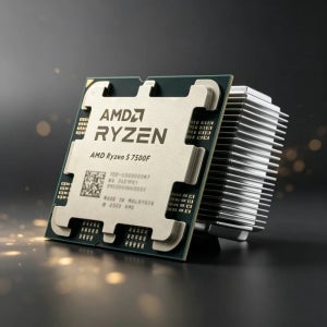 베스트셀러 최고급 AM5 DDR5 AMD 데스크탑 게이밍 CPU 라이젠 5 7500F R5 7500F 6코어 12스레드 3.7GHz 32MB L3 캐시 65W 5NM