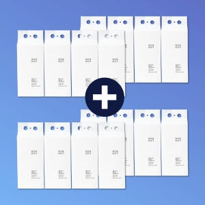 [1+1] 변기 안막히는 물에 잘 녹는 뽑아쓰는 백만봉화장지 8+8팩 3겹 천연펄프 휴지  16개  300매