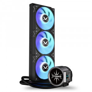TCOMAS EDGE DUAL LCD 360 ARGB (블랙)