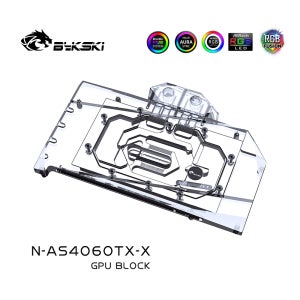 ASUS TX GeForce RTX 4060 GAMING OC 비디오 카드/구리 쿨러 RGB 라디에이터용 Bykski N-AS4060TX-X GPU 워터 블럭