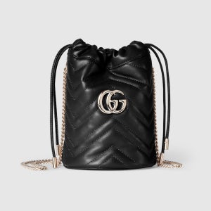 GUCCI [GG 마몽] 스몰 버킷백