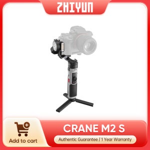 Zhiyun Crane M2S 미러리스 카메라 액션캠 스마트폰 아이폰 13 Gopro용 3축 손떨림 방지 핸드헬드 짐벌 안정기