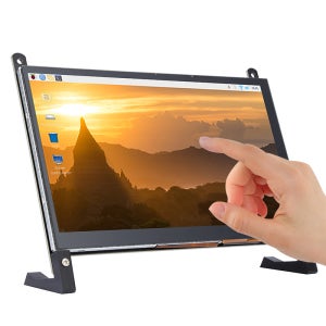 새로운 라즈베리 파이 7 인치 MIPI DSI LCD 디스플레이 용량 성 터치 스크린 800x480 라즈베리 파이 5 4B 3B +