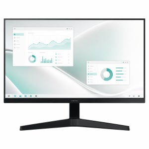 삼성전자 60.4cm LED 슬림베젤 24인치 컴퓨터 모니터  LS24F330EAKXKR
