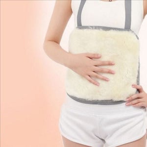 부드러운 양털 보온 복대 허리 복부 보온 복대 여성용 겨울 부드러운 양털