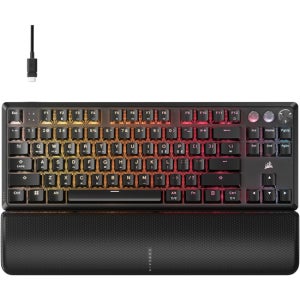 커세어 커세어 K70 Pro Tkl Mgx 래피드트리거 게이밍 기계식 키보드 블랙 마그네틱 자석축