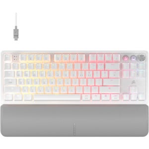 커세어 커세어 K70 Pro Tkl Mgx 래피드트리거 게이밍 기계식 키보드 화이트 마그네틱 자석축