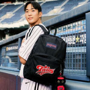 [잔스포츠] 잔스포츠 X LG TWINS 슈퍼브레이크 BLACK JSPU262MBBP031BK000