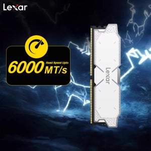 Lexar THOR OC DDR5 RAM 16GBx1/16GBx2 6000MHz CL36 CXMT DRAM 칩 인텔 XMP 3.0 및 AMD EXPO 오버클럭킹 메모리(PC 게이머