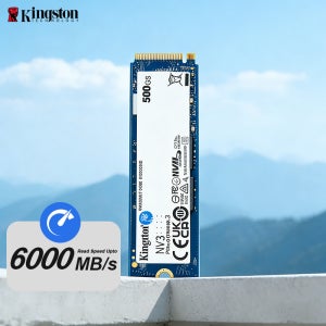 킹스톤 NV3 SSD PCIe 4.0 Gen 4x4 500GB 1TB 2TB 최대 6000Mb/s M.2 2280 NVMe 솔리드 스테이트 드라이브 PC용 정품 하드 디스크