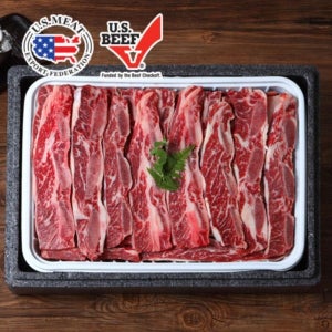 [롯데백화점] 인정식탁 비앤피월드 초이스등급 꽃갈비 LA갈비 선물세트 4kg (미국산) LE1222152727