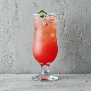 아이스 카페 유리컵 에이드 스무디 맥주잔,와이키키 쥬시 글라스(470ml)