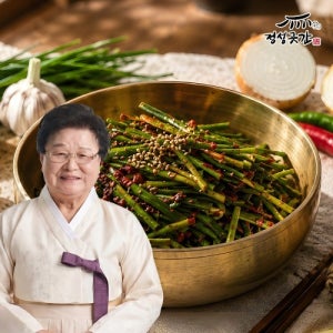 ⭐여름별미 아삭한⭐ 명인 강순의 국내산 부추김치, 부추 오이소박이 골라담기