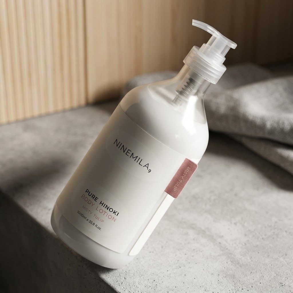 나인밀라 퓨어 히노끼 비건 로션 1000ml 1L 1개