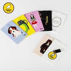 망고스토리지 슬림슬라이드 카드형 USB 메모리 32GB[분리형]