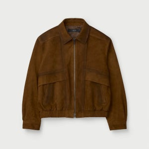 [이로 맨]Douce 스웨이드 가죽 점퍼 Beige Dark IQJLA26702BED