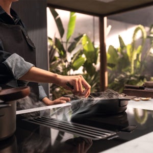 [롯데백화점] 밀레 [Miele 본사] 밀레 2in1 후드일체형 인덕션 KMDA 7476 FL LE1222158939