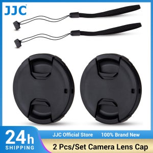 JJC-카메라 렌즈 캡 렌즈 커버 홀더, 캐논 니콘을 위한 SLR DSLR 액세서리, 49mm 52mm 55mm 58mm 62mm 67mm 72mm 77mm 82mm, 2 개입