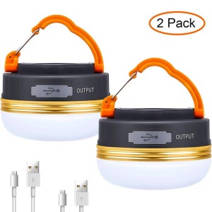 10W 높은 전력 캠핑 랜턴 텐트 램프 1200mah USB 충전식 휴대용 캠핑 조명 야외 하이킹 밤 교수형 램프