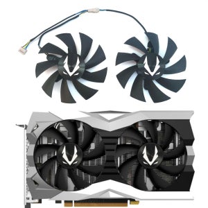 새로운 87MM 4PIN GA92A2H GTX 1660 GPU 팬, Zotac Geforce RTX 2060 2070 슈퍼 미니 GTX GTX 1660 1660Ti 그래픽 카드 냉