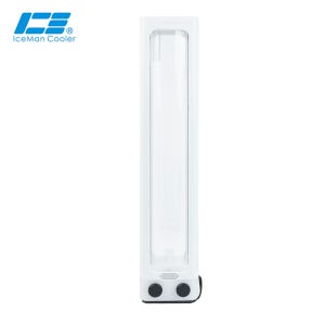 IceManCooler 흰색 DX5 360 ARGB 튜브 저수지 지원 설치 D5 펌프, 브래킷이 있는 물 탱크, 5V 3 핀 아우라 마더보드
