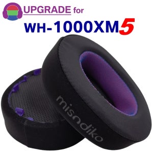 Sony WH-1000XM5 헤드폰용 misodiko 업그레이드된 이어패드 교체