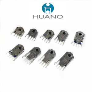 5Pcs HUANO 마우스 탐색 휠 인코더 5MM 7MM 9MM 10MM 11MM 13MM 디코더 모든 종류의 마우스 인코더 용 1.74mm 구멍 거리