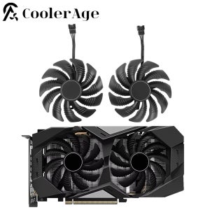 88MM T 129215 Gigabyte RTX 2060 2070 1650 1660 Ti SUPER WINDFORCE OC 6G 비디오 카드 팬 쿨러 용 SU 그래픽 카드 냉각 팬