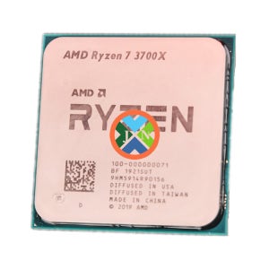 AMD Ryzen 7 3700X R7 3700X 3.6GHz 8코어 16스레드 CPU 프로세서 65W 7NM L3=32M 100- 000000071   소켓 AM4