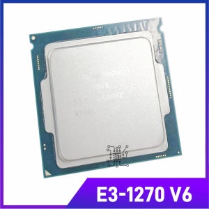 Xeon E3-1270 V6 CPU SR326 3.8GHz 4코어 8스레드 8MB 72W LGA1151 C236 칩셋 E3-1270V6 프로세서용