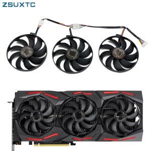 티 129215 ASUS ROG STRIX-GeForce RTX 2070 2080 SUPER Ti GAMING RTX2080 RTX2080Ti 팬용 SU 7Pin GPU 카드 쿨러