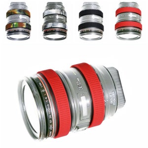 캐논 EF 24-105mm F/4L IS USM용 실리콘 포커스 링 + 줌 링 고무밴드 보호대