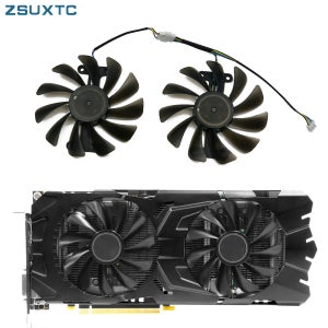 KFA2 GALAX GeForce GTX 1070 1070Ti 1080 EXOC SNPR 그래픽 카드 냉각 팬용 2 개/몫 GTX1070 GTX1070Ti GTX1080 팬