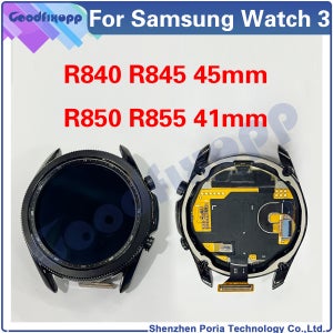 삼성 갤럭시 시계 3 SM-R840 SM-R845 45mm/Watch3 SM-R850 SM-R855 41mm LCD 디스플레이 터치 스크린 디지타이저 어셈블리