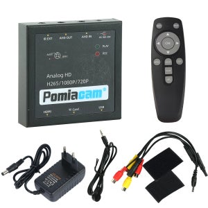 미니 1채널 DVR 비디오 레코더 HDMI 출력 1080P HD DVR 실시간 미리보기 DMA122 DVR (AHD TVI 카메라용) 오디오 및 비디오 녹화