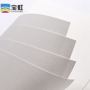 Baohong 수채화 물감 100% 면 300g 20 Sheetes 직업적인 물 색깔 종이 Acuarela 예술 공급