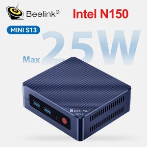 Beelink 미니 S13 인텔 N150 S12 프로, 인텔 12 세대 N100, 16G, 500G SSD, 미니 PC, 인텔 N5095, N95, 8GB, 128GB 데스크탑 오