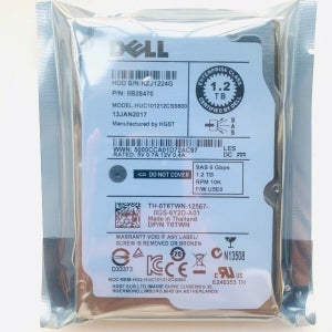 델용 HDD 하드 드라이브, SAS 0T6TWN T6TWN HUC101212CSS600, 1.2TB, 6G, 10K, 2.5 인치