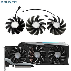 기가바이트 지포스 RTX 3070TI, 3080, 3080TI, 3090 GAMING OC GPU 쿨러 선풍기 비디오 카드 선풍기, PLA09215S12H, RTX3080, 82m