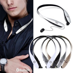 LG HBS900 스포츠 이어 버드 용 새로운 HBS-900 블루투스 헤드폰 이어폰 Hifi 스테레오베이스 무선 헤드셋 삼성 방수